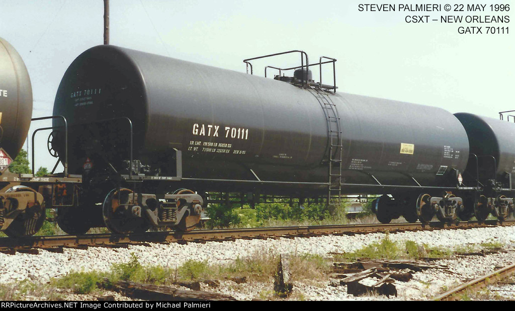 GATX Tank Car 70111